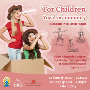 International Yoga Day - Isha Yoga for Children